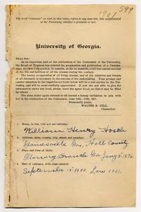 Hosch, William Henry, b. 1876, Vol. 4, p. 599-602