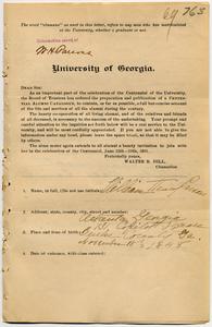 Parsons, William Henry, 1848-1888, Vol. 7, p. 765-8