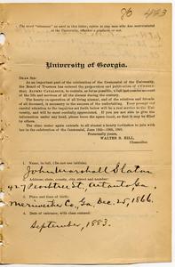 Slaton, John Marshall, b. 1866, Vol. 8, p. 453-6