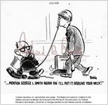 --Mention George L. Smith again an' I'll put it around your neck! / Baldy, [1975 June 26]