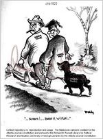 --Scram!-- Beat it, will'ya!-- / Baldy, [ca. 1963]