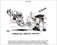 --February fool!-- March fool!-- April fool!-- / Baldy, [1980 Apr. 8]