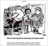 --Nothing important, Maynard! Now you run along and go back to sleep!-- Baldy, [ca. 1975]