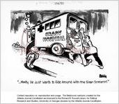 --Mostly he just wants to ride around with the siren screamin' / Baldy, [1982 July 1]
