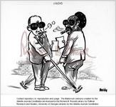 [Baldy cartoon on race as a factor in city hall business] / Baldy, [1975 Dec. 20].
