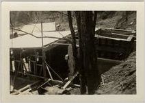 1939 - beginning of construction of Findley Mill, mill - ore bin