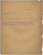 Letter: Macon, Georgia to the Colored Players Film Corporation, Philadelphia, Pennsylvania, 1927 Oct. 28