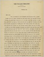 Letter: Valdosta, Georgia to Ben Stein, Macon, Georgia, probably 1926