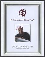 The homegoing of Dr. Maya Angelou, Saturday, the seventh of June, two thousand and fourteen, Wait Chapel, Wake Forest University, Winston-Salem, North Carolina