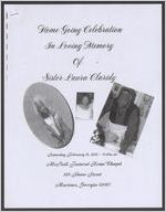 Home going celebration in loving memory of Sister Laura Claridy, Saturday, February 18, 2012, 11:00 a.m., McNeill Funeral Home Chapel, 109 Shaw Street, Martinez, Georgia 30907, Minister Sarah Jennings