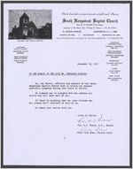 Mr. Theodore Roosevelt Raiford, December 13, 1971, South Hempstead Baptist Church, 81 Maple Avenue, Hempstead, N. Y. 11550. Rev. W. C. Evans, D. D., pastor, assistant to the pastor: Rev. William F. Moore