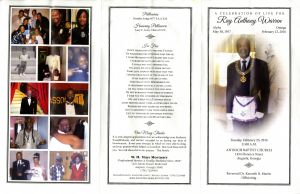 A Celebration of Life for Ray Anthony Warren, Alpha May 30, 1957 - Omega February 12, 2016