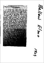 Newspaper clipping about Elmo Ballew published February 28, 1924