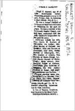 Newspaper clipping about Virgil C. Barrett published February 18, 1976