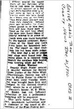 Newspaper clipping about Bobbie Jean Baxter published December 21, 1950