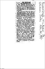 Newspaper clipping about Wilburn Blackstock, Jr., published April 26, 1995