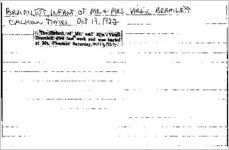 Newspaper clipping about the infant of Virgil Bramlett published October 19, 1922