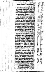 Newspaper clipping about Arizona Mcleod Bridges published October 6, 1976