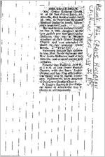 Newspaper clipping about Grace Hollaran Brock published July 26, 1995