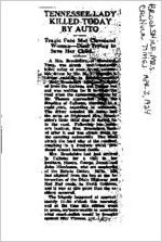 Newspaper clipping about Brookshire published April 3, 1924