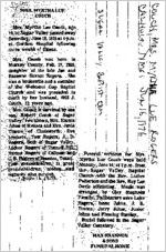 Newspaper clipping about Myrtha Lue Rogers Couch published June 16, 1976