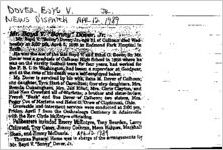 Newspaper clipping about Boyd V. Dover published April 12, 1989