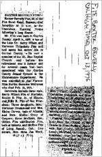 Newspaper clipping about Baxter Beverly Fite published October 13, 1976