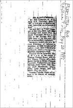 Newspaper clipping about Bud Flemister published May 20, 1995