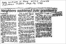 Newspaper clipping about William J. Ford published August 30, 1995