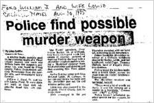 Newspaper clipping about William J. Ford published August 30, 1995