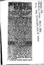 Newspaper clipping about Eb Green published February 9, 1922