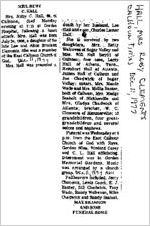 Newspaper clipping about Ruby Clements Hall published December 11, 1977
