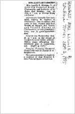 Newspaper clipping about Lucille B. Hawks published September 2, 1995