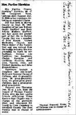 Newspaper clipping about Parilee Stafford Hawkins published December 25, 2004