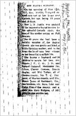 Newspaper clipping about Martha Haygood published May 17, 1921