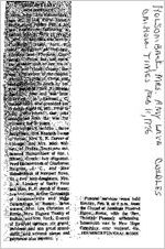 Newspaper clipping about Amy Lava Holsomback published February 11, 1976