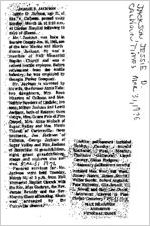 Newspaper clipping about Jessie D. Jackson published March 31, 1976