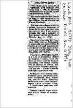 Newspaper clipping about Betty Jean Dodd Lowe published August 10, 1996