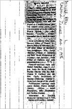 Newspaper clipping about Ben L. Miller published August 11, 1976