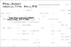 Newspaper clipping about Robert Moon published August 11, 1875