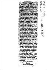 Newspaper clipping about Will Moss published April 14, 1976