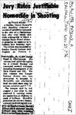Newspaper clipping about Patrick A. Mcauliffe published November 24, 1976