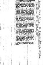 Newspaper clipping about Della M. Neal published April 19, 1995