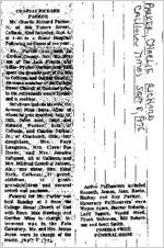Newspaper clipping about Charlie Richard Parker published September 8, 1976