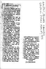 Newspaper clipping about Howard Columbus Ralston published March 24, 1976