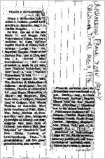 Newspaper clipping about Frank John Henry Richardson published August 11, 1976
