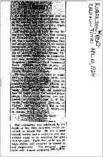 Newspaper clipping about W. Bert Roberson published April 10, 1924