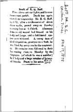 Newspaper clipping about E. G. Roff published February 17, 1875