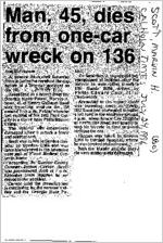 Newspaper clipping about Marvin H. Scott published July 24, 1996