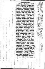 Newspaper clipping about Jeffrey Earnest Sheriff published September 29, 1976